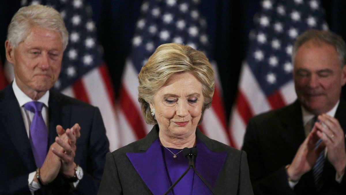 Hillary Clinton: "a vereség fájdalmas, de el kell fogadni"