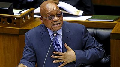 South Africa's Zuma survives no-confidence vote in parliament