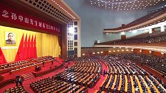 China gedenkt, mahnt - und warnt