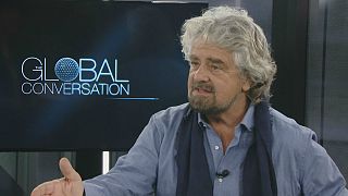 Beppe Grillo'nun Euronews'a yaptığı açıklama İtalya'da tartışma yarattı
