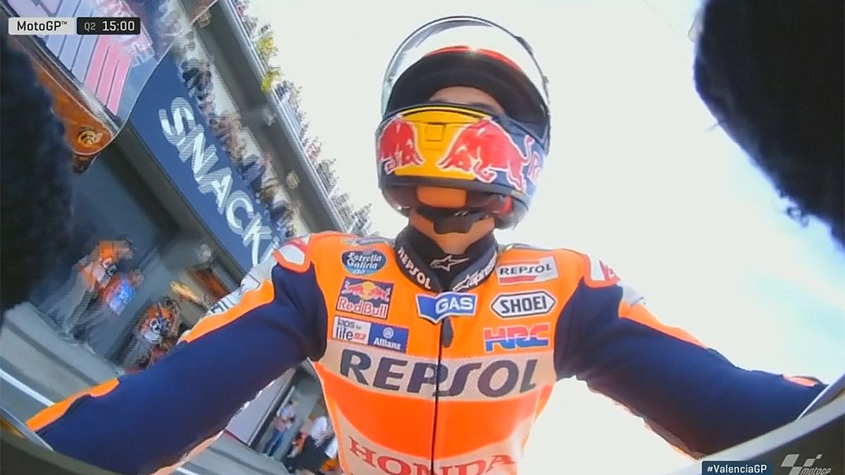 Moto GP - Lorenzo rajtol élről Valenciában