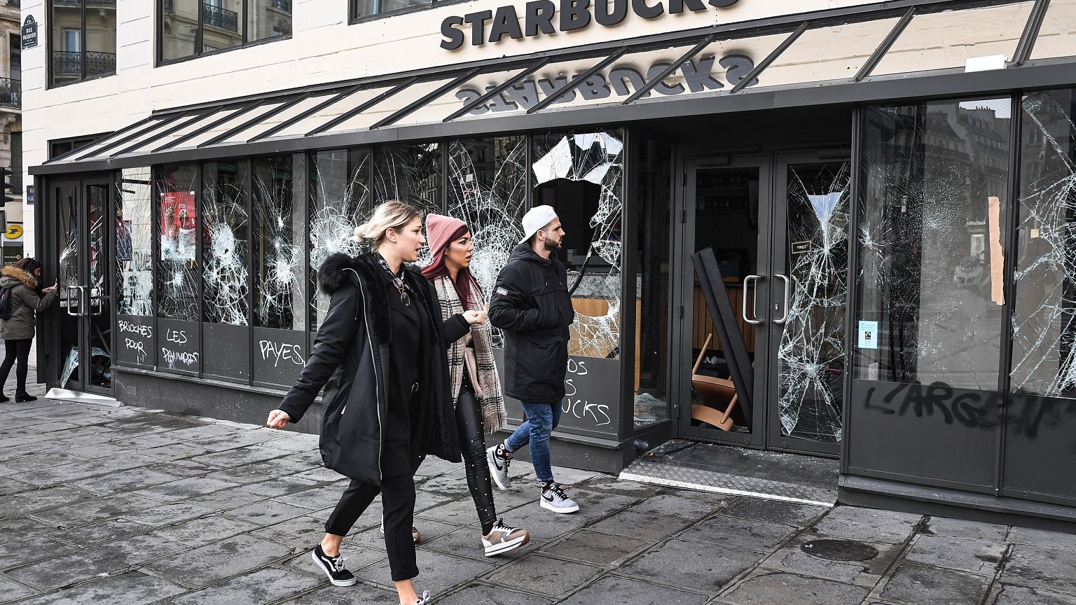Image: France protest