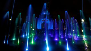 Mexico City'de ışık festivali heyecanı