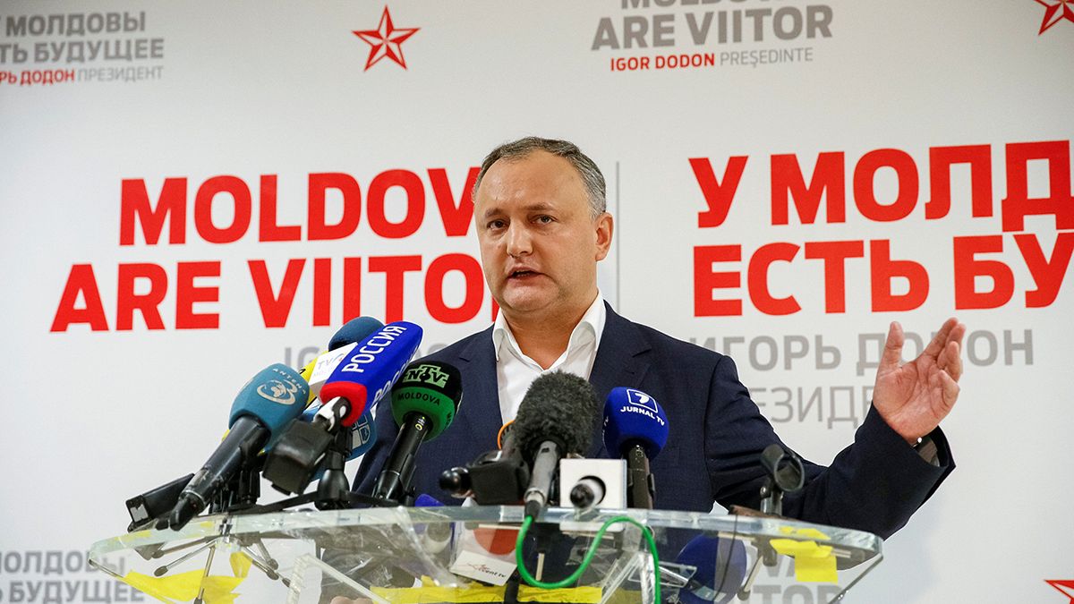 El prorruso Igor Dodón, nuevo Presidente de Moldavia
