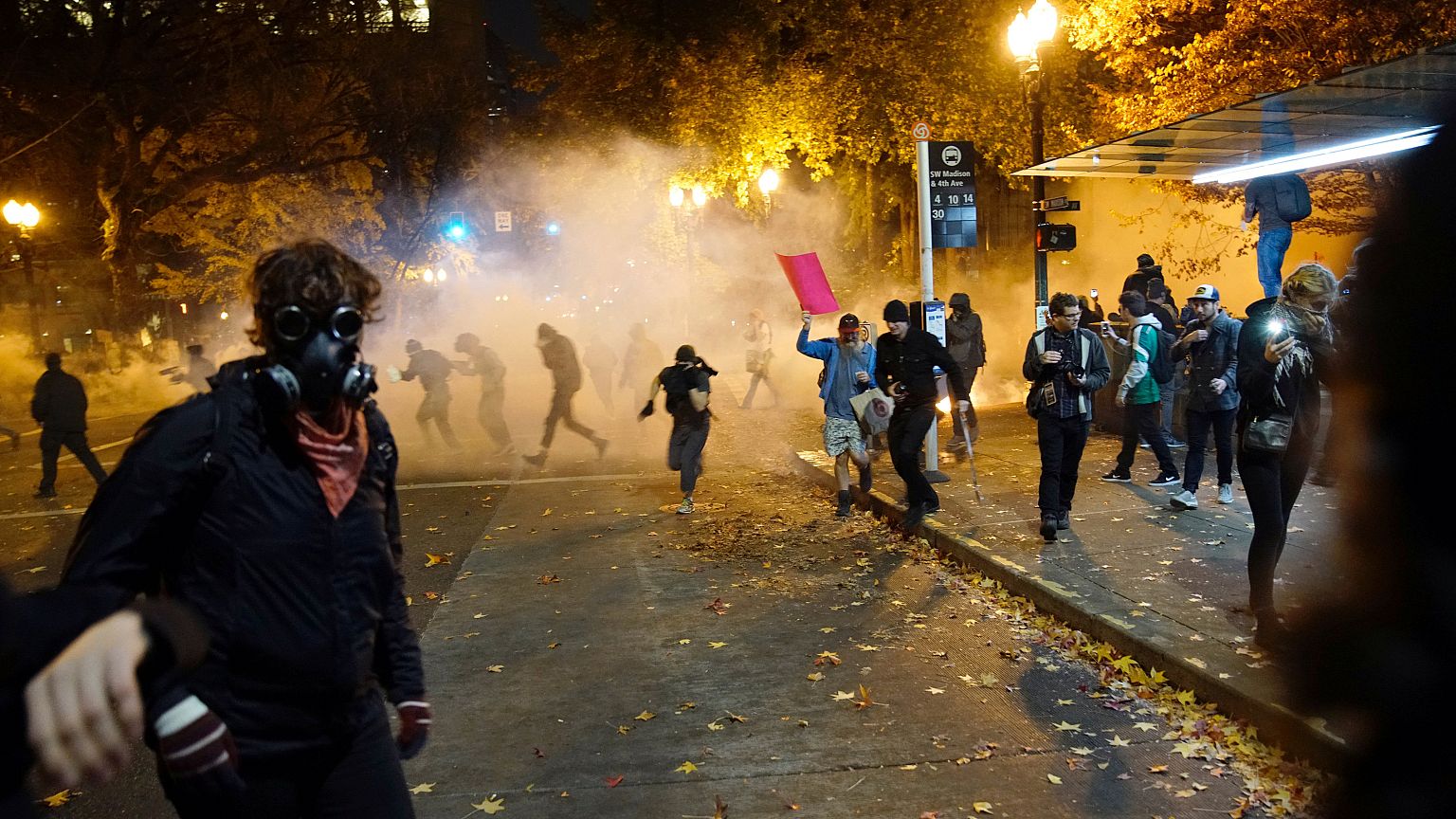 Turkey issues US travel warning due to anti-Trump protests
