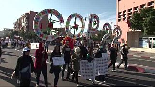 Une marche à Marrakech pour réclamer plus de "justice climatique" [No Comment]