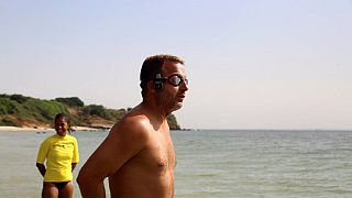 British man sets off on mission to swim from Senegal to Brazil