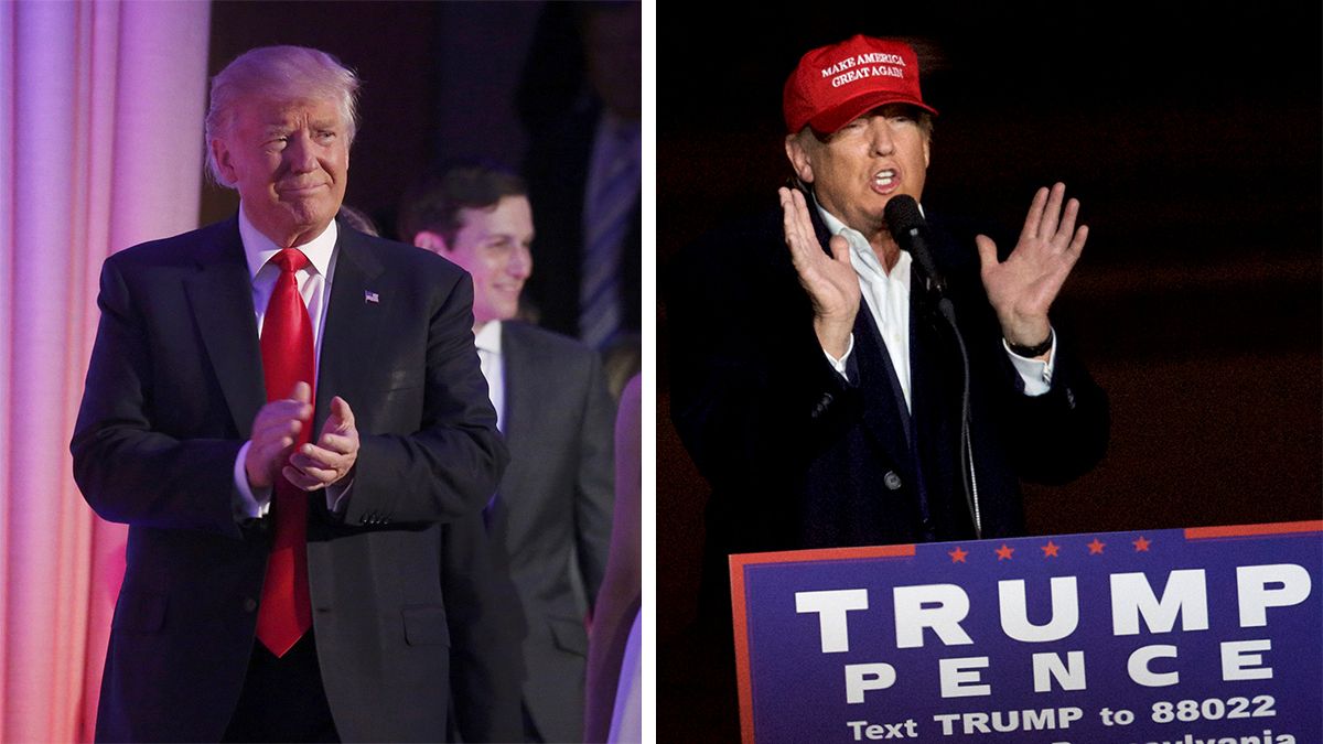 Donald Trump: Before and after the U.S. elections