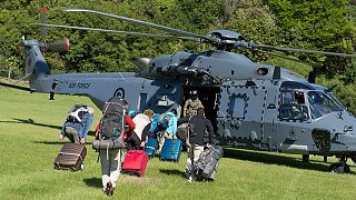 Luftwaffe hilft bei Evakuierung nach Erdbeben in Neuseeland