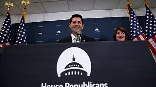 Paul Ryan re-elected House speaker as Donald Trump struggles to form team