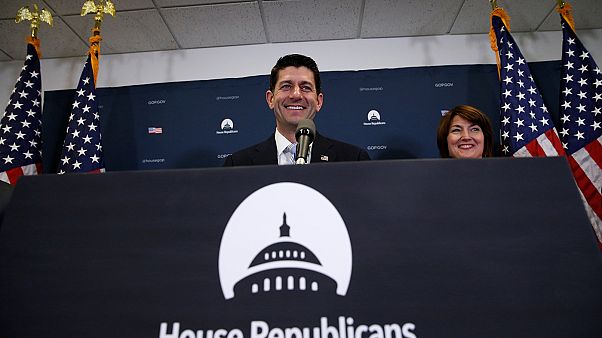 Paul Ryan re-elected House speaker as Donald Trump struggles to form team Paul Ryan re-elected House speaker as Donald Trump struggles to form team