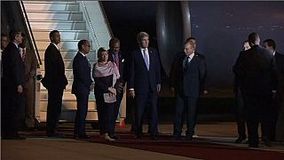 Kerry arrives in Marrakech for climate summit overshadowed by Trump