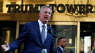 Le maire de New York vent debout contre Donald Trump