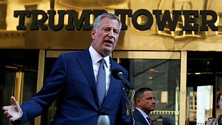 Bill de Blasio advierte a Trump que Nueva York seguirá siendo "una ciudad de inmigración"