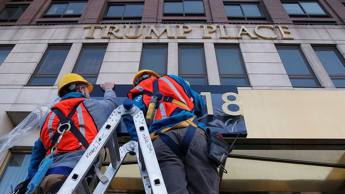 New York residents have "Trump" name removed from their buildings
