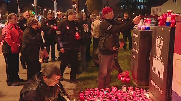 كرواتيا تحيي الذكرى ال25 لمجزرة فوكوفار كرواتيا تحيي الذكرى ال25 لمجزرة فوكوفار