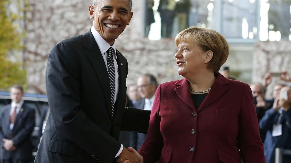 أوباما يلتقي شركاءه الأوروبيين في برلين