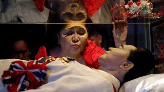 Filipino dictator Marcos given hero's burial by President Duterte