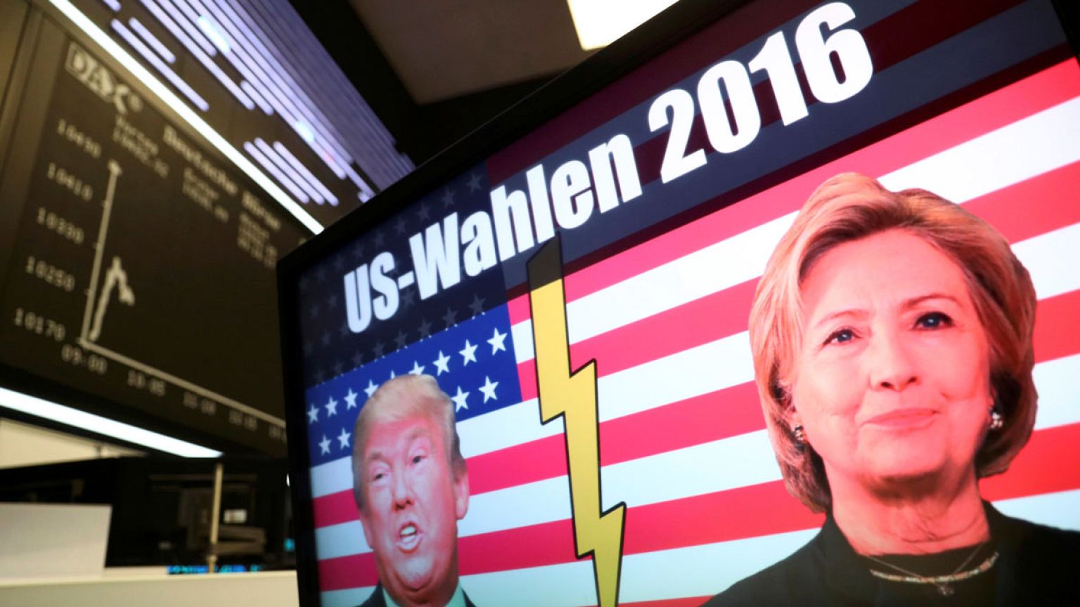 Trump gegen Clinton: Mehr als 1 Mio. Stimmen Unterschied