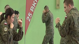 Polish women get self-defence classes from army