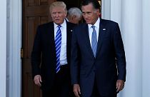Trump se reúne con su "enemigo" Romney mientras diseña la futura Administración de EEUU