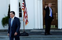 Donald Trump e Mitt Romney ultrapassam insultos mas escondem o jogo