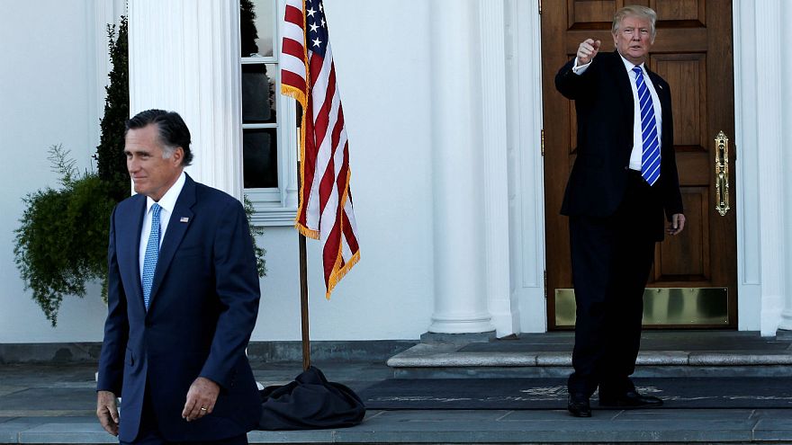 Trump, eski başkan adayı Romney ile görüştü Trump, eski başkan adayı Romney ile görüştü