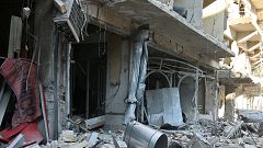 Aleppo: Mädchen und Junge lebend aus Trümmern geborgen