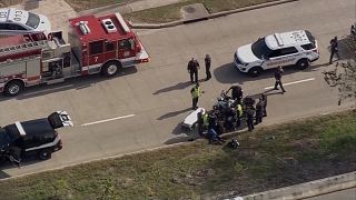 Three police officers shot in Houston while serving warrant