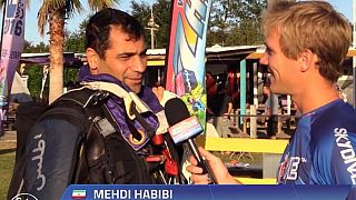 مهدی حبیبی، قهرمان پرش هوایی ایران در اثر یک سانحه درگذشت
