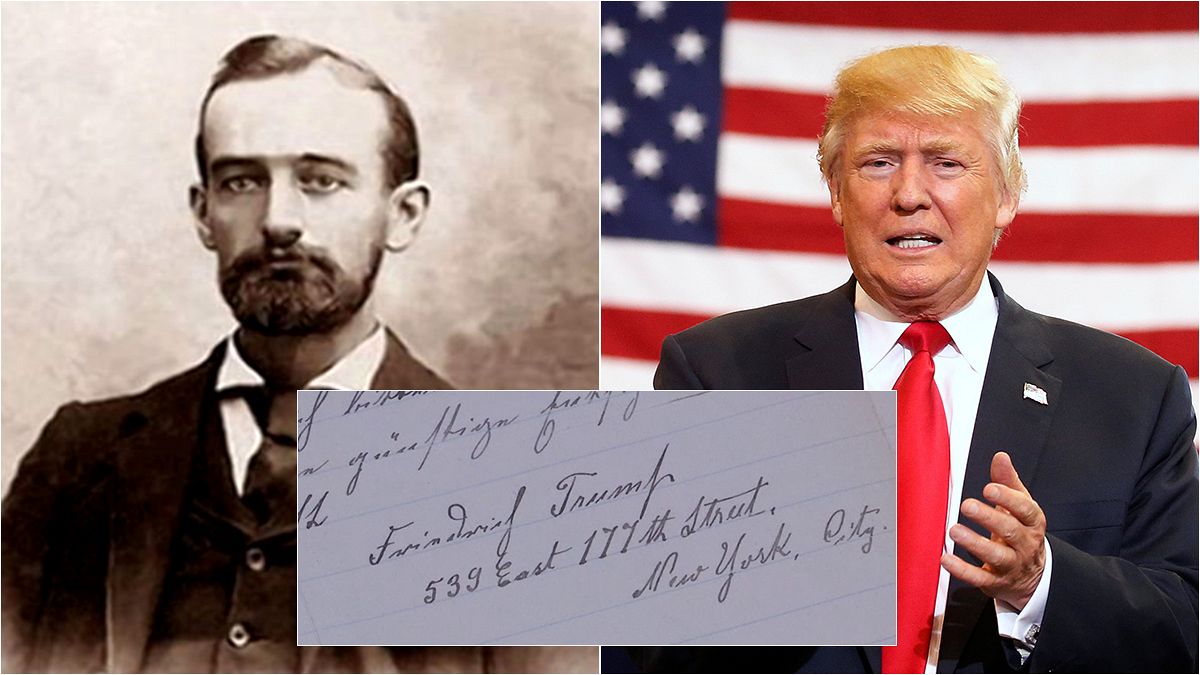 Avô de Trump foi expulso da Alemanha em 1905