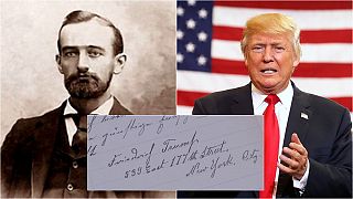 Donald Trump's grandfather moved to US after being 'banished from Germany'