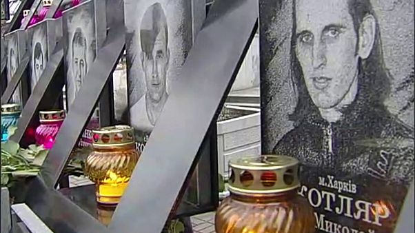 Ucraina: terzo anniversario di Euromaidan Ucraina: terzo anniversario di Euromaidan