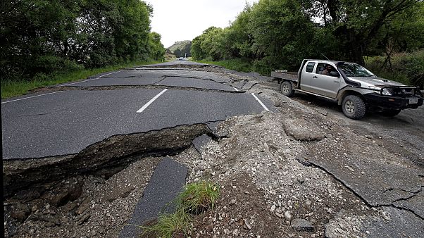 Watch: How earthquake lifted New Zealand's coastline 'up to six metres higher' Watch: How earthquake lifted New Zealand's coastline 'up to six metres higher'