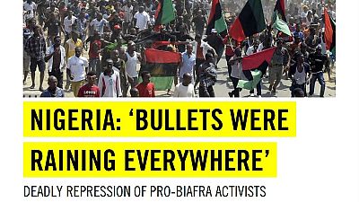 Accusée d'avoir tué 150 militants biafrais, l'armée nigériane répond à Amnesty International