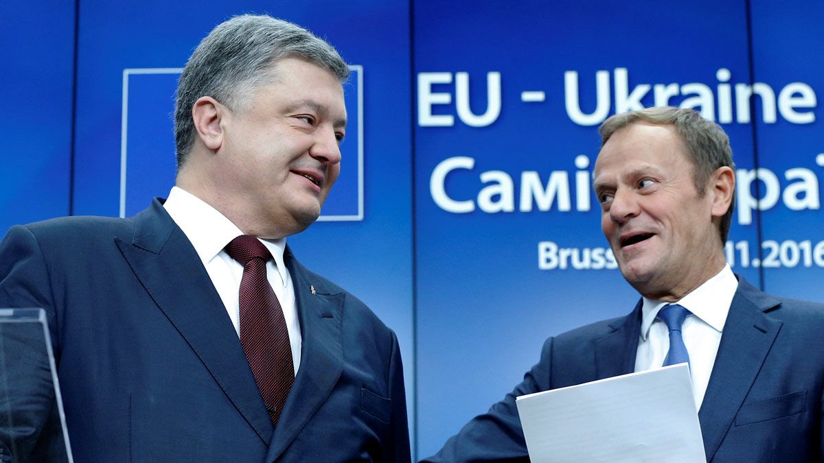 Promessa de isenção de vistos marcou cimeira UE-Ucrânia