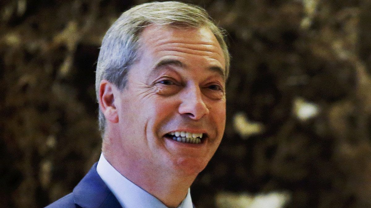Farage: "Dopo Trump un altro terremoto politico alle elezioni britanniche"