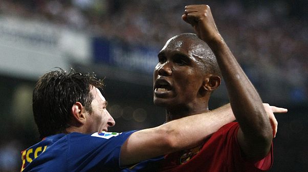 Dix ans de prison et 18M€ d'amende requis contre Samuel Eto'o Dix ans de prison et 18M€ d'amende requis contre Samuel Eto'o