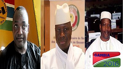 Gambia's three-man presidential race: battle of the age-mates