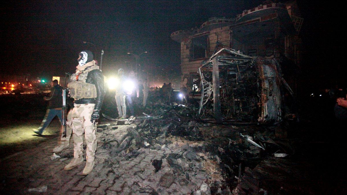 مقتل 100 شخص جلهم من الايرانيين في تفجير مفخخة بالعراق