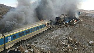 برخورد مرگبار دو قطار مسافربری در ایران