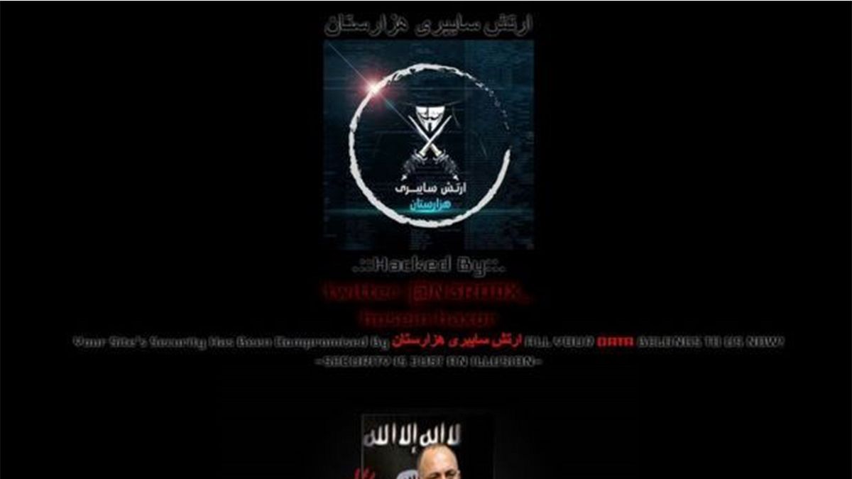 «ارتش سایبری هزارستان» سایت شورای امنیت ملی افغانستان را هک کرد