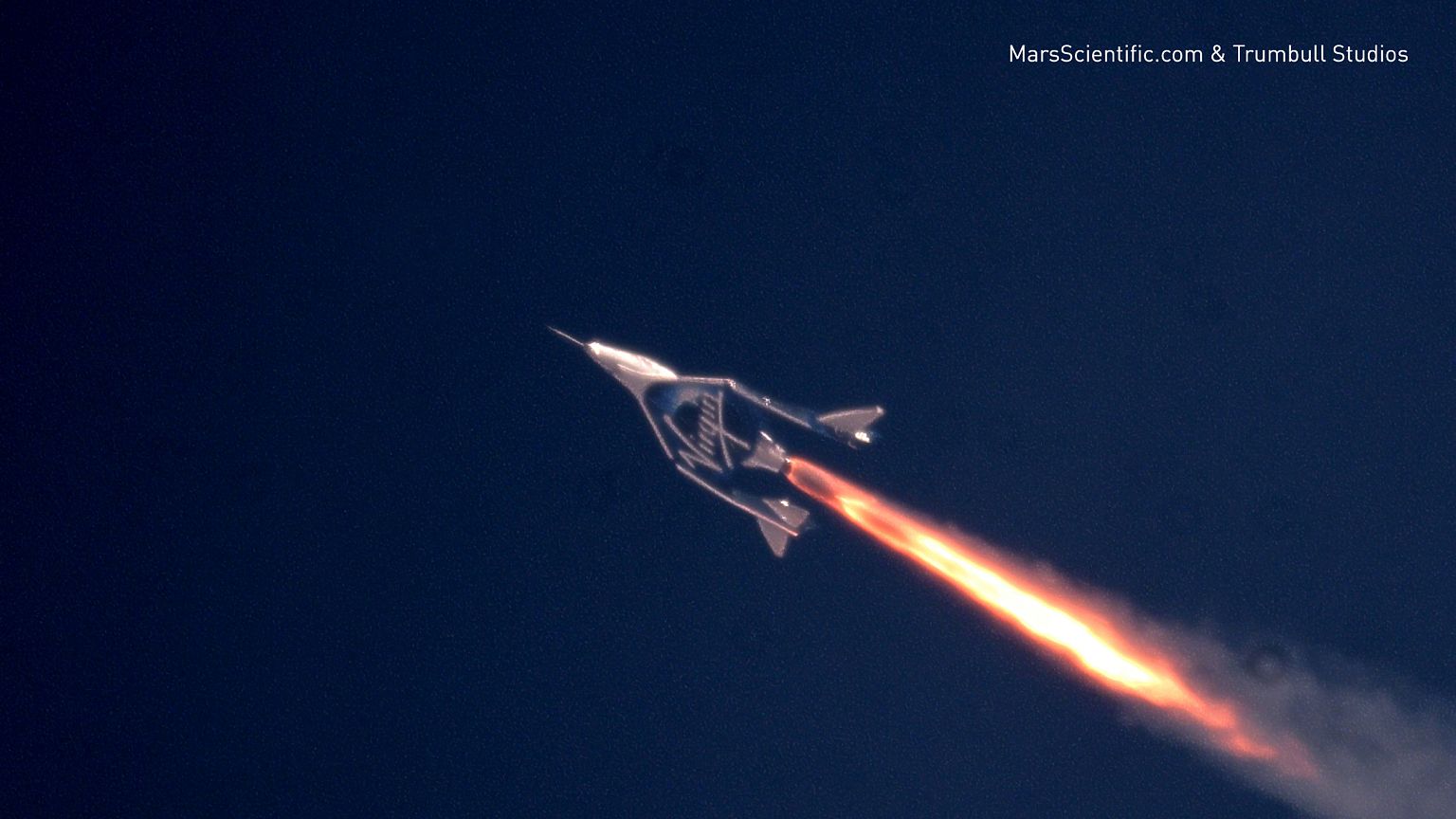 Virgin Galactic's third powered flight on July 26, 2018.