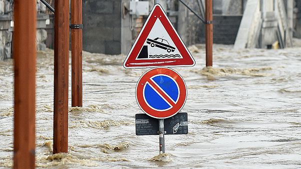 Víz alá került Észak-Olaszország Víz alá került Észak-Olaszország