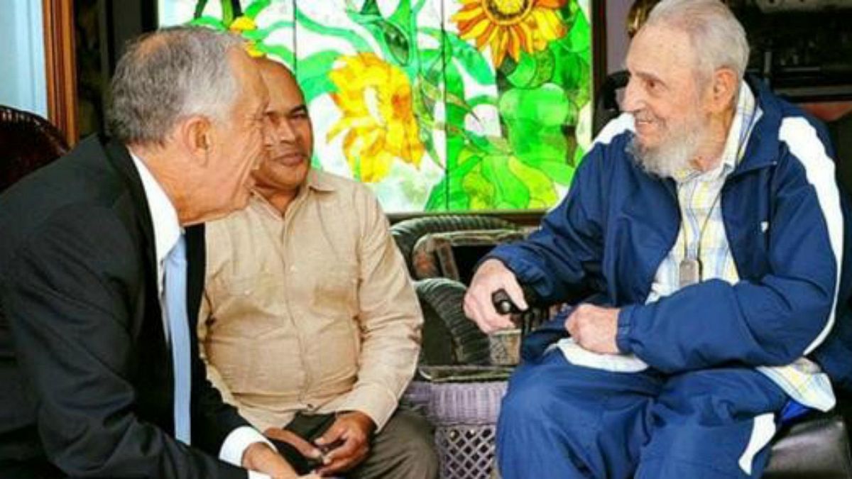 Presidente de Portugal sobre Fidel: "As minhas sinceras condolências ao Presidente Raúl Castro Ruz e ao Povo Cubano"