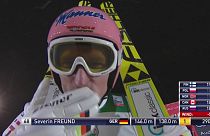 Saut à ski : Severin Freund renoue avec le succès