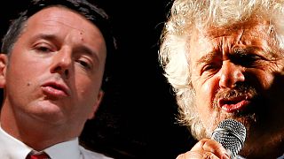 Italie : Matteo Renzi et Beppe Grillo lancent la dernière semaine de campagne