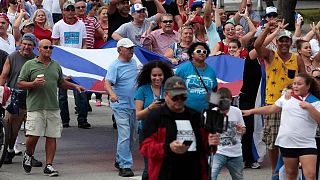 Little Havana festeja morte de Fidel Castro