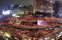 Южная Корея: массовые протесты за отставку президента