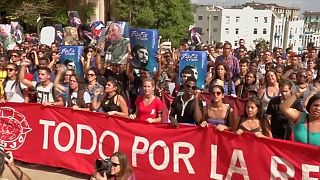 Cuba: l'omaggio degli studenti a Fidel Castro